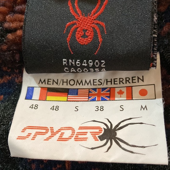 Spyder Active Sports Fuzzy Zipper Vest - Picture 9 of 10